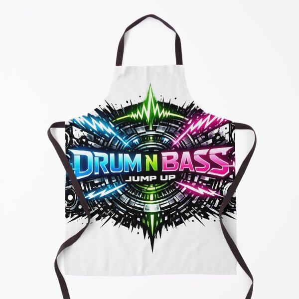 Item preview, Neon Drum N Bass – Jump Up Energy designed and sold by ZenRave Designs.
