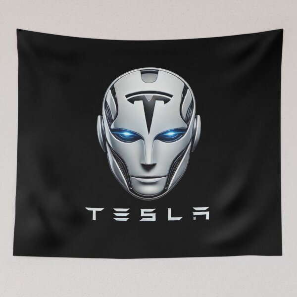 Item preview, tesla logo art designed and sold by TEEJAMBOREE.