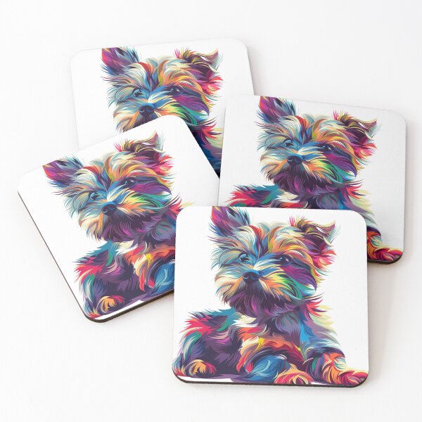 Item preview, Colorful Cairn terrier designed and sold by MendaciousMina.