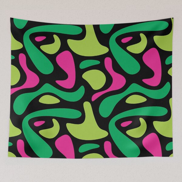 Item preview, Pattern - Neon Organic Forms designed and sold by Ederson D'Mind.