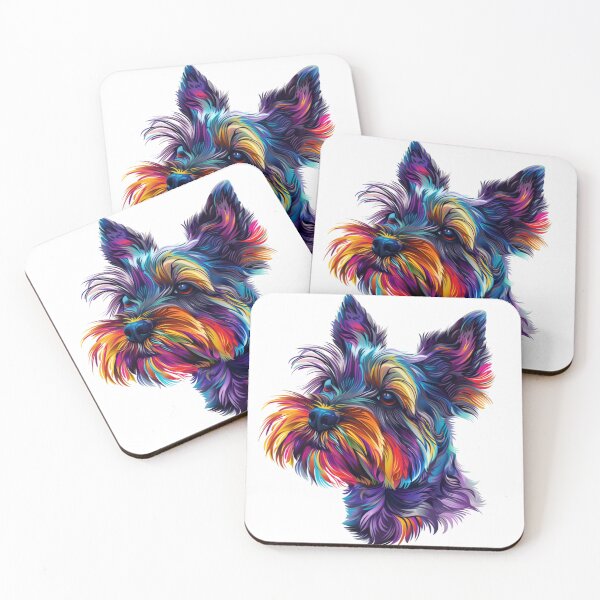 Item preview, Colorful Cairn terrier designed and sold by MendaciousMina.