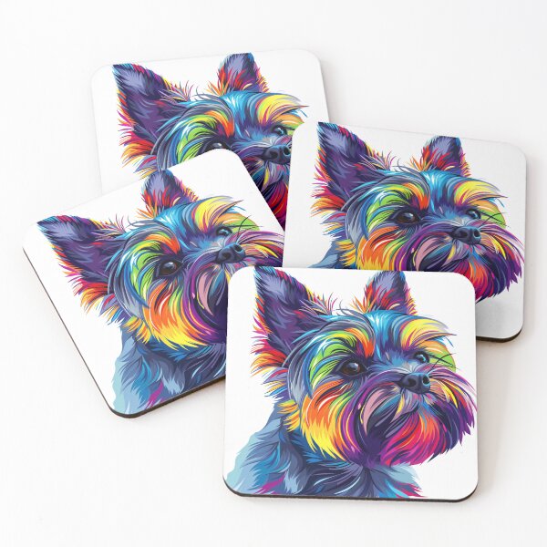 Item preview, Colorful Cairn terrier designed and sold by MendaciousMina.