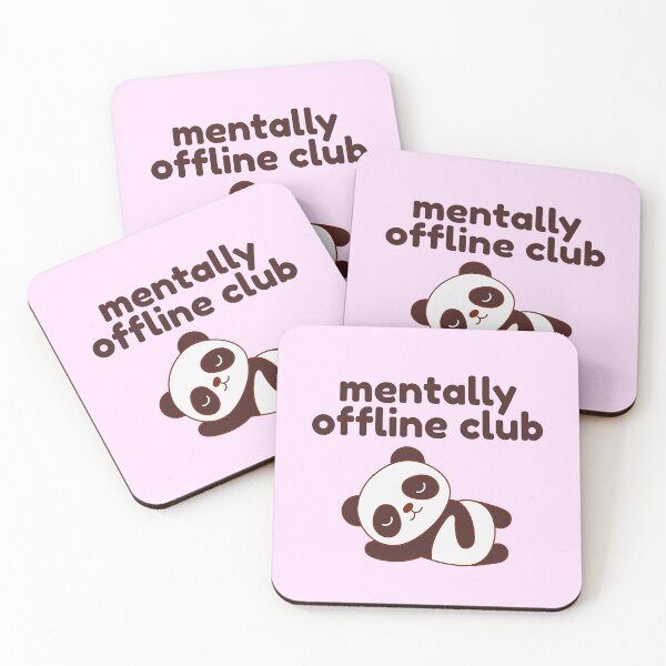 Item preview, Mentally offline club designed and sold by Lone Frog.