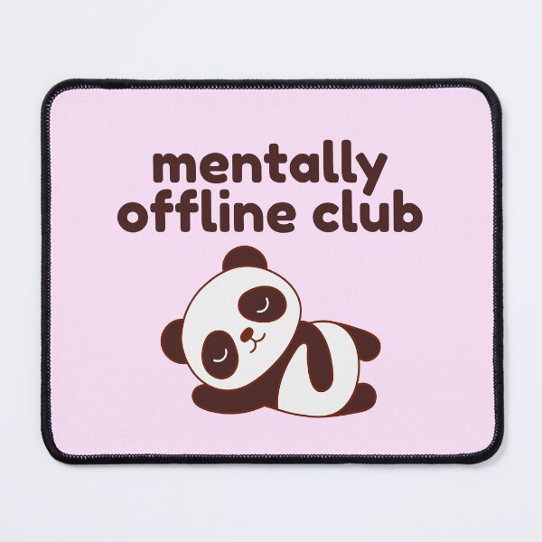 Item preview, Mentally offline club designed and sold by Lone Frog.