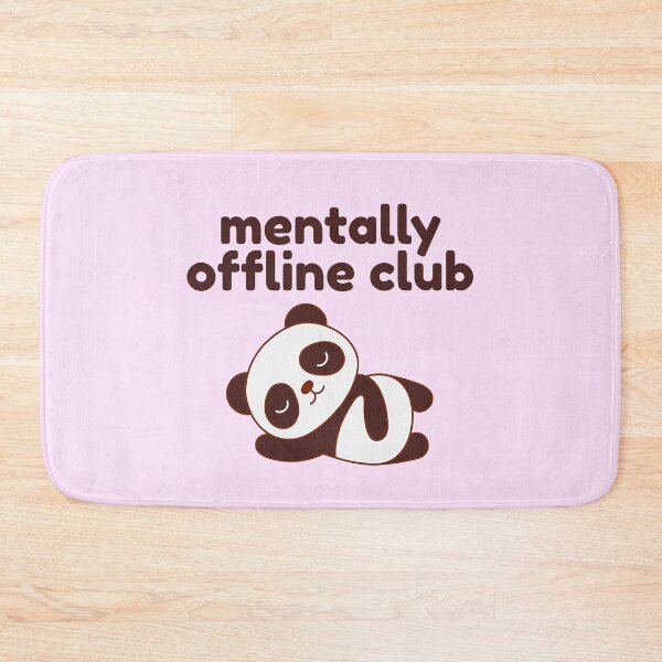 Item preview, Mentally offline club designed and sold by Lone Frog.