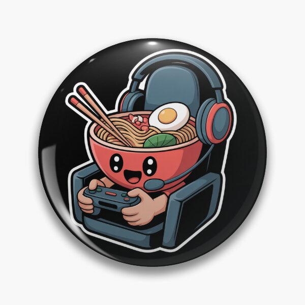 Item preview, Ramen Gamer — Noodles, Headset, No Breaks V8 designed and sold by DarylWelsh2024.