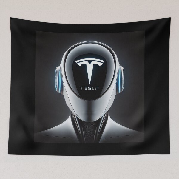 Item preview, tesla logo art designed and sold by TEEJAMBOREE.