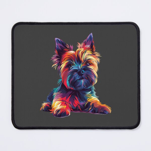 Item preview, Colorful Cairn terrier designed and sold by MendaciousMina.