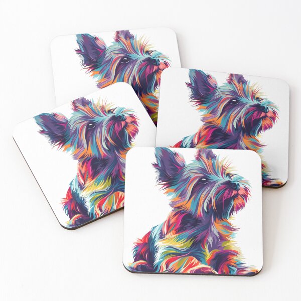 Item preview, Colorful Cairn terrier designed and sold by MendaciousMina.