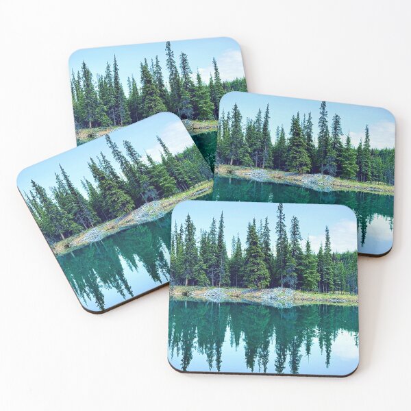 Item preview, Reflexión del lago Forest designed and sold by NaturePicsBeutifulSceneries.