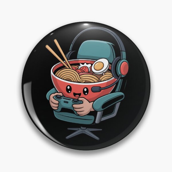 Item preview, Ramen Gamer — Noodles, Headset, No Breaks V11 designed and sold by DarylWelsh2024.