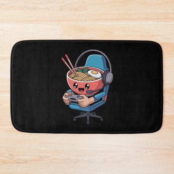 Item preview, Ramen Gamer — Noodles, Headset, No Breaks V12 designed and sold by DarylWelsh2024.