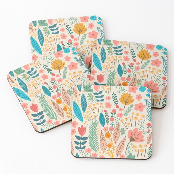 Item preview, Romantic flower garden in spring - light background designed and sold by Srta  Margarita.