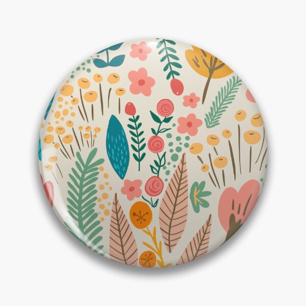 Item preview, Romantic flower garden in spring - light background designed and sold by Srta  Margarita.