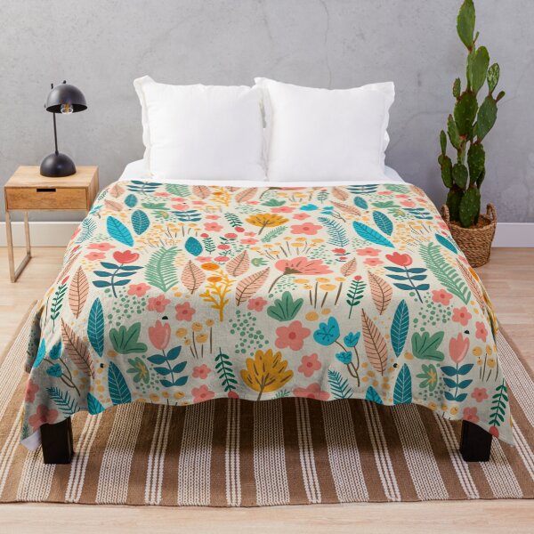 Item preview, Romantic flower garden in spring - light background designed and sold by Srta  Margarita.