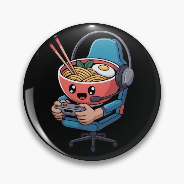 Item preview, Ramen Gamer — Noodles, Headset, No Breaks V13 designed and sold by DarylWelsh2024.