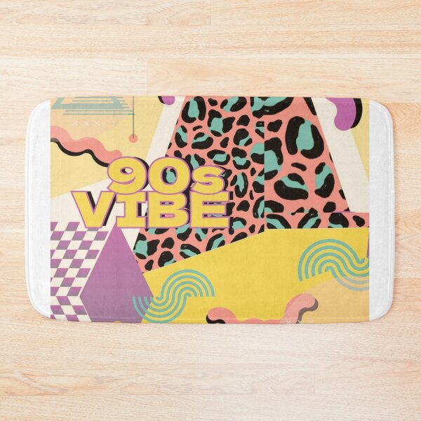 Item preview, ​90s Vibe Abstract Memphis Pattern - Retro Geometric Shapes & Leopard Print Art designed and sold by crystalar95.