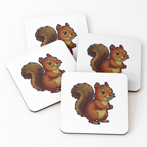 Item preview, Squirrel Dot Art Mosaic designed and sold by MSBM Designs.