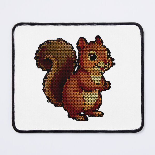 Item preview, Squirrel Dot Art Mosaic designed and sold by MSBM Designs.