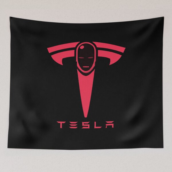 Item preview, tesla logo art designed and sold by TEEJAMBOREE.