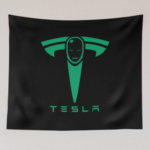 Item preview, tesla logo art designed and sold by TEEJAMBOREE.