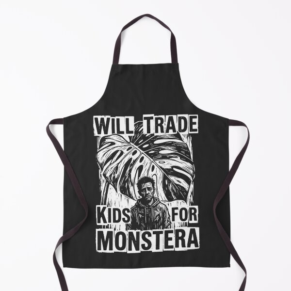Item preview, Chaotic Botany: Will Trade Kids For Monstera designed and sold by Teeflex.