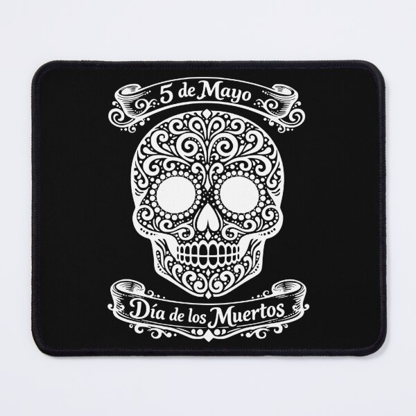 Item preview, Cinco de Mayo Sugar Skull Whote Design  designed and sold by Skulls & Calaveras.