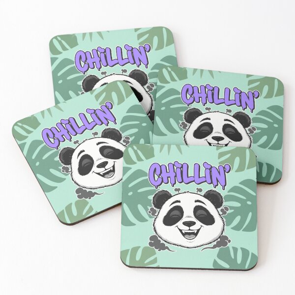 Artikelvorschau, Chillin' Panda Bear Smoke Cartoon entworfen und verkauft von Taridesign.