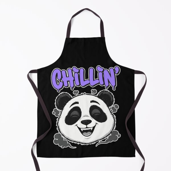 Item preview, Chillin' Panda Bear Smoke Cartoon designed and sold by Taridesign.