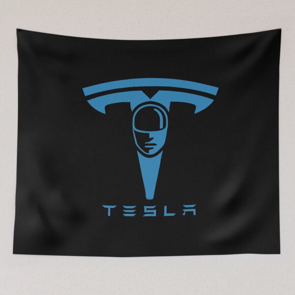 Item preview, tesla logo art designed and sold by TEEJAMBOREE.