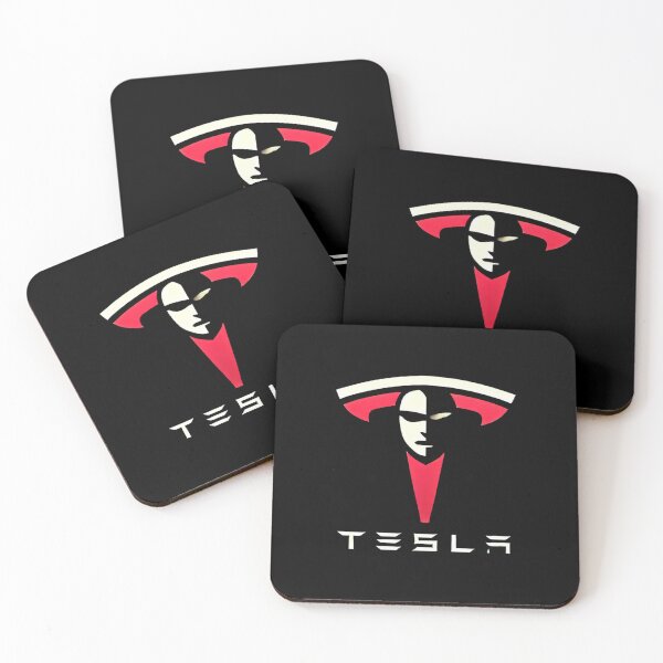 Item preview, tesla logo art designed and sold by TEEJAMBOREE.