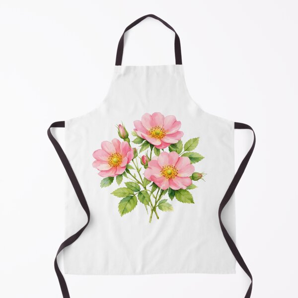Item preview, Watercolor Pink Wild Roses designed and sold by silviaol.