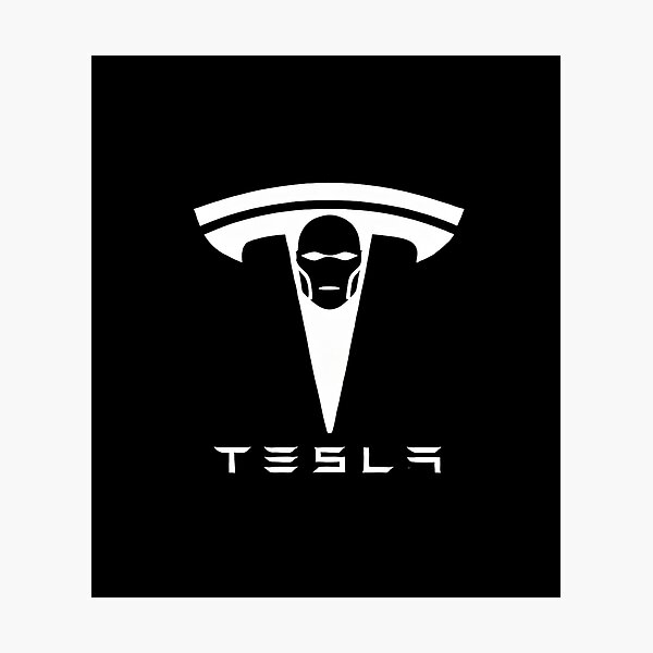 Item preview, tesla logo art designed and sold by TEEJAMBOREE.