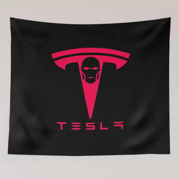 Item preview, tesla logo art designed and sold by TEEJAMBOREE.