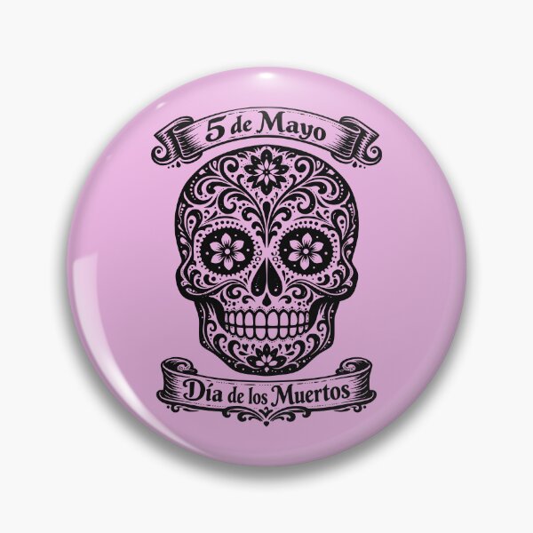 Item preview, Cinco de Mayo Floral Sugar Skull  designed and sold by Skulls & Calaveras.
