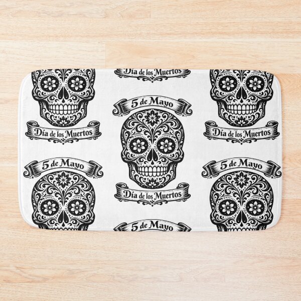 Item preview, Cinco de Mayo Floral Sugar Skull  designed and sold by Skulls & Calaveras.