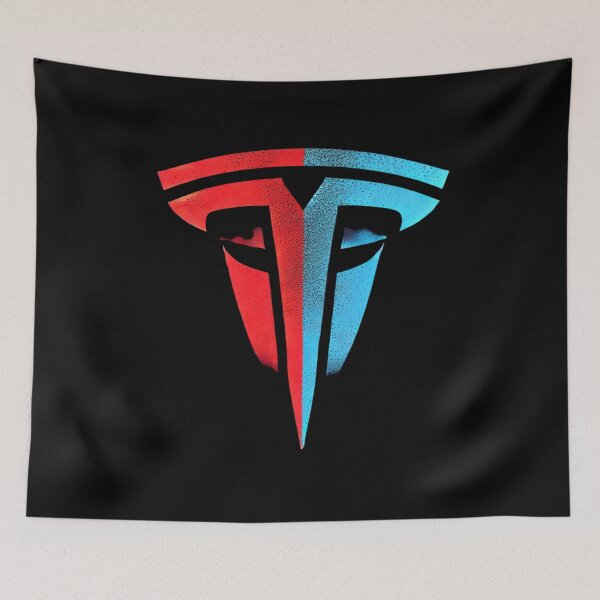 Item preview, tesla logo art designed and sold by TEEJAMBOREE.