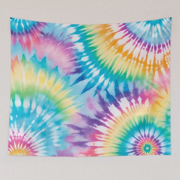 Item preview, Vibrant Rainbow Spiral Tie Dye Pattern designed and sold by Vileprint.