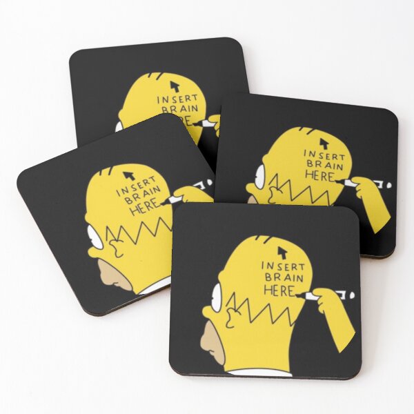 Item preview, Homer Insert Brain Here  designed and sold by DohLab.