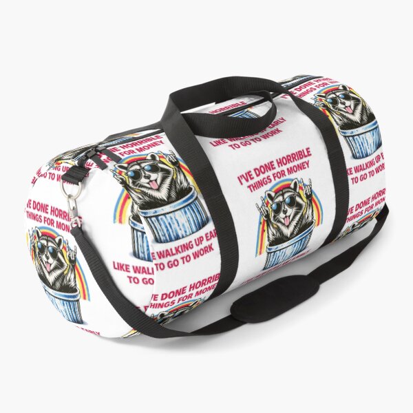 Item preview, Funny Work Humor I've Done Horrible Things for Money Raccoon designed and sold by gear-posters.