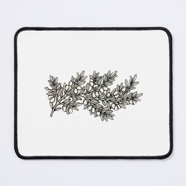 Item preview, Minimalist Olive Branch Line Art Illustration designed and sold by Lura busah.