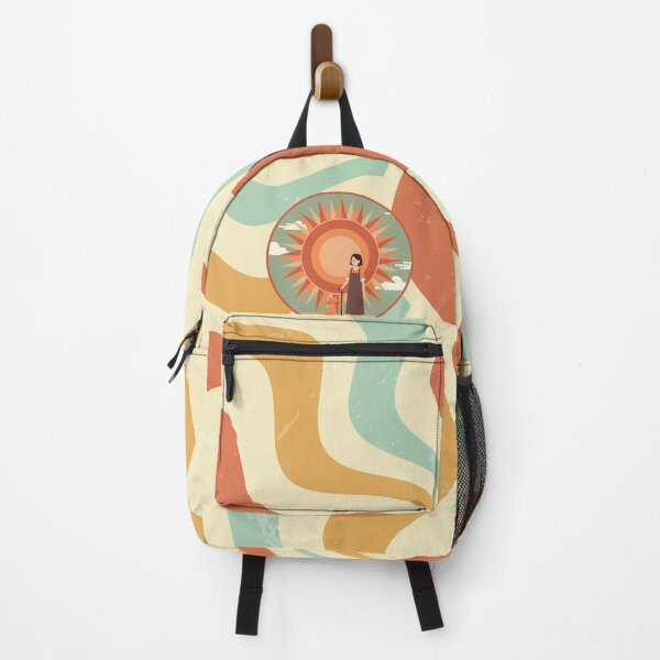 Item preview, Golden Sun Girl & Cat – Minimalist Warm Aesthetic Illustration designed and sold by InfinitePawBond.