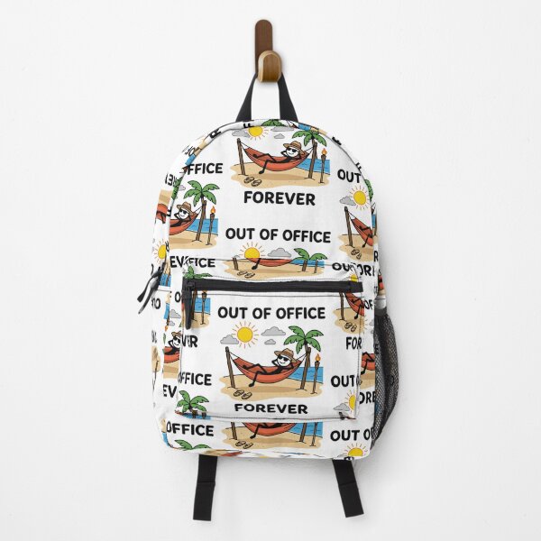 Item preview, Out Of Office Forever Retirement Funny Retired Stick Figure designed and sold by Ali-printshop.