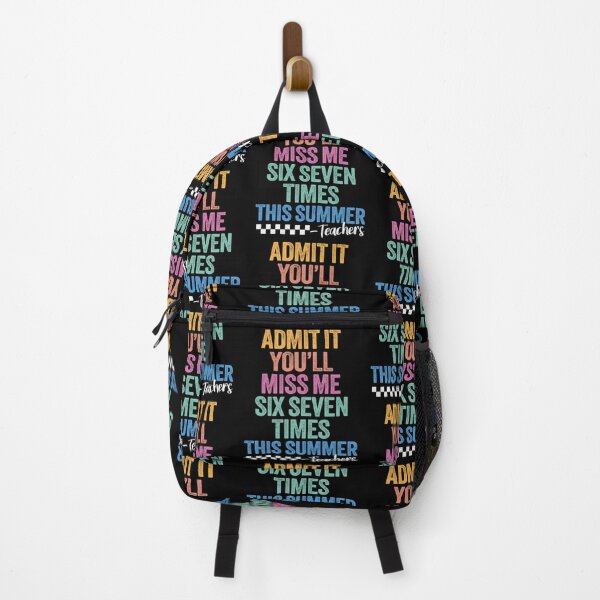 Item preview, Admit It You'll Miss Me 6-7 Times This Summer Funny Teacher Break designed and sold by Ali-printshop.