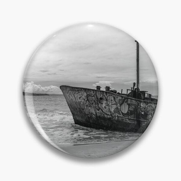 Item preview, Coastline Graffiti BW designed and sold by WrightDesignsUS.