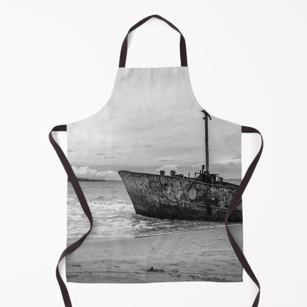 Item preview, Coastline Graffiti BW designed and sold by WrightDesignsUS.