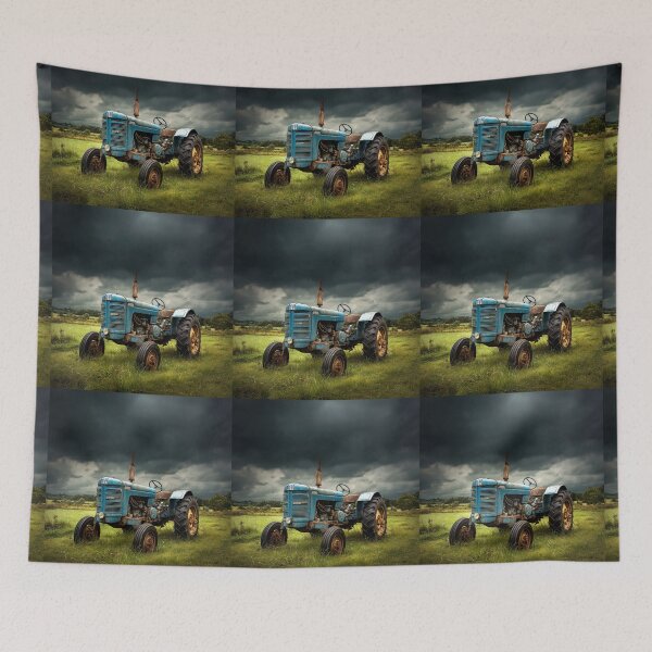 Item preview, Blue Tractor designed and sold by Savannah Gibbs.