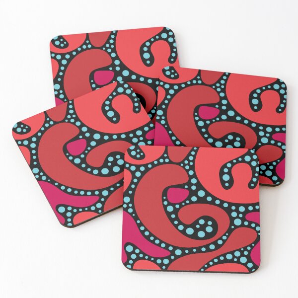 Item preview, Pattern - Organic Shapes with Dots designed and sold by Ederson D'Mind.