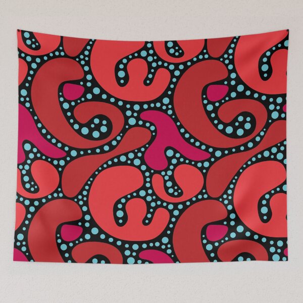 Item preview, Pattern - Organic Shapes with Dots designed and sold by Ederson D'Mind.
