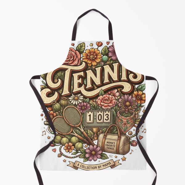 Item preview, Mama's Favorite Things - Vintage Floral Tennis Aesthetic designed and sold by axiksa10.